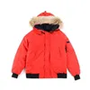 Hiver Parka Outerwear Hommes et Femmes Wolf Fourrure À Capuche à capuche Can Manteau de qualité supérieure Hiver Hiver Doudoune 90% Blanc Can Duck Down Manteaux