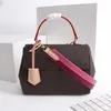 حقائب اليد الفاخرة مصمم حقائب الكتف الأزياء جودة عالية النساء crossbody حمل المحفظة الكلاسيكية قماش جلدية سيدة غطاء رسول محفظة M42738