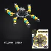 Färgglada paket Fidget Spinner Toy Creative Deformerbar Mekanisk Gyro Populära Decompression Leksaker Julklapp