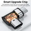 Adaptador de conector universal TYPE-C USB3.1 GEN2 10Gbps Soporte magnético PD 100W Alimentación a través de pantalla 4K UHD Hub Sincronización de datos Convertidor de conectores USB C