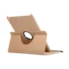 360° roterende tablethoes voor iPad 10.2 [8e generatie] Mini 6/5 Air 4/3/2/1 Pro 11/10.5/9.7 inch, Litchi Grain PU-lederen flip-standaardhoes met meerdere kijkhoeken, 1 stuks min./gemengde verkoop