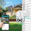 5MP PTZ IP Camera Wifi Outdoor AI Human Detection Audio 1080P Wireless Security CCTV Camera P2P RTSP 4X Digital Zoom Wifi Cam