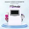 Freeshipping 40k fett kavitation fettsugning kroppsformning system ultraljud vakuum rf viktminskning lipo laser bantning skönhetsmaskin