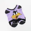 Men's Socks Women Men Kawaii Cute Anime Cartoon Boat Mouse Duck Animal Short Cotton Summer Trendy Low Cut Ankle