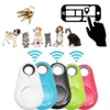 Anti-Lost Mini Pet Smart Tracker Bluetooth 4.0 GPS Alarm Locator Keychain för Pet Dog Cat Child Tracker Key Finder Collar 11 Färger