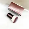 HG No7 Pincel de pó de maquiagem para acabamento, pincel macio portátil, blush, bronzer, kabuki, metal marrom, cosméticos de beleza, tool4611512