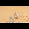 Jewelrystud Boucles D'oreilles Mode Belles Femmes Amour Coeur Cristal Boucle D'oreille Bijoux Charme Amant Anneau Diamante Boucle D'oreille Goutte D'oreille Deliv