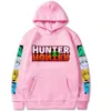 Hunter X Hunter Print Lange Mouw Harajuku Hoodies Streetwear Tops Sweatshirt Hoodie Sudaderas Dames Heren Y0803 Y0804