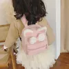 cartoon mini plush cat backpack of new fund of 2021 autumn winters is the explosion of private baby small backpack X0529