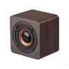 Q1 Portable Speakers Wooden Bluetooth Speaker Wireless Subwoofer Bass Powerful Sound Bar Music Speakers for Smartphone Laptop