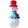 Decoraciones navideñas Decoración de muñeco de nieve inflable Juguetes al aire libre Holiday Blow arriba LED iluminado Gigante Yarda Césped