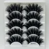 5Pairs Faux 3D Mink Eyelashes False Eyelash Natural Thick Long Eye Lashes Extension Wispy Makeup Beauty Tools