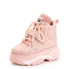 Mulheres botas senhoras marca feminina moda designer casual plataforma de luxo botas de tornozelo primavera outono sapatos botas para mulheres whqfc wenshet