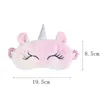 Kids039 Sunblock Sleep Mask Natural Sleeping Eye Cover Shade Patch Children Soft Portable unicorn Blindfold Travel Eyepatch 0113563503