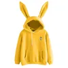 Women's Hoodies & Sweatshirts Cute 3D Ears Long Sleeve Pullover Tops Women Casual Clothes Autumn Winter Warm Outwear Coat S-XL