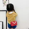 Bolsas de designer de meninas de moda Lúria de crianças letra de troca de troca de chifres fofos Crianças de princesa Chain Messenger Bag Zero Wallet F251L