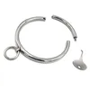 O-Ring Stainless Steel Bdsm Collar Adult Games sexy Toys For Couples Metal Slave Neck Bondage Restraints Fetish Tools