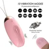 Nxy vagina ballen 10 modi draadloze afstandsbediening vibrators jump ei vrouwelijke clitorale stimulator vaginale g-spot massager seksspeeltje voor dames1211