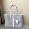 2022 Luxus Damen Handtasche Neue Brief Gedruckt PVC Einkaufstasche Tote Hand Schulter Mama