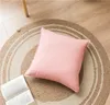Cushion/Decorative Pillow Nordic 45X45cm / 55x55cm Solid Color Cushion Cover Sofa Lumbar Square Waist Pillowcase For Couch Bed Home Decor