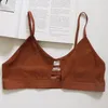 Sexy Summer Sport Bras For Invisible Women Push Up Lingerie Padded Bralette Wrap Top Bra Bustier Female Underwear Gym Clothing