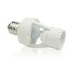 2PCs E27 Lamp Holder Socket with PIR Motion Sensor Ampoule LED Light Base AC100-240V Intelligent Lamps Bulb Switch