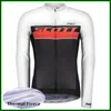 Pro Team SCOTT Cycling Jersey Mens Winter Thermal Fleece Long Sleeve Mountain Bike Shirt Road Bicycle Tops Warmer Racing Clothing Outdoor Sportswear Y21050652