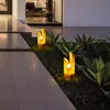 Lawn Lamps Outdoor Garden Lamp Bamboo Shape For Yard Villa Decoration IP65 Waterproof Resin Decor SculpturesLawn