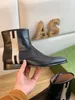 Elegant Classic Designer Slip On Ankle Boots Men Brand Suede Casual Platform Motorcycle Boots Party Dress Shoes Size