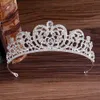 Prenses Diana Taç Yeni Avrupa Gelin Düğün Aksesuarları Sınıf AAA Zircon Crystal Rhinestones Gelin Taç Tiara Headdress H082287I