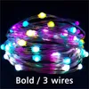 20m Inteligentny RGB Choinka Bajka Lekka Garland Miedziany Drut LED Stringi Światła z pilotem do Working Working Party Wakacje D1.5