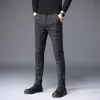 Pantalons pour hommes 2022 printemps été décontracté hommes coton coupe ajustée Chinos mode pantalon homme marque vêtements grande taille 38 Drak22