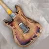 021 Retro Electric Guitar,Professional Musical Instrument,Customized By Manufacturer,Alder Body And Maple Neck