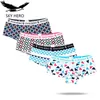 4pcs / lot womens underkläder culotte femme boxer bomull trosor sexig panty för kvinna underbyxor damer shorts mode kläder sh190827