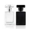 2022 Nowe przenośne butelki perfum 100 ml ze złotymi srebrnymi czarnymi dyszami Puste kosmetyczne kontenery zapachowe do dyfuzora