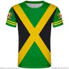 JAMAICA National Flag T-shirts,JAMAICA Folkets T-shirt ,Mode Etnisk Stil Fritidssport Harajuku Lös T-shirt Toppkläder X0602