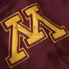 Colosseum Minnesota Golden Gophers Maroon Hockey Jersey Embroidery Stitched Customize any number and name Jerseys