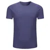 119-Men Wonen Kids Tennis T-shirts Sportkläder Training Polyester Running Vit Svart Blu Grå Jersy S-XXL Utomhuskläder