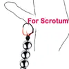 Nxy Nxy Cockrings Nouvelles boules en métal Poids lourd Érection du pénis Agrandisseur Scrotum Civière Bondage Cock Ring Penisring Sex Toys pour hommes Boutique 1127