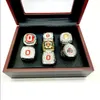 American Professional Herren-Fußballspiel Ohio Team Championship Ring Replika-Set, 7 Stück