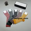 Designesr Mens Womens Sock Brodery Casual Tiger Autumn Pure Cotton Sports Sticke Warm Winter Men Letter Fashion Socks Present Box Set