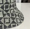 Męskie Designe Bucket Hat Brand F Fitted Kapelusze Romb Luksusowy Designer Słońce Kapelusz Płaskie Wysokiej Jakości Męskie Wyposażone w czapki baseballowe