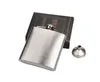 With Funnel 6oz Hip Flask Stainless Steel 6 oz Ounce Flasks Capacity Stainless-Steel Hip-Flask Portable Flagon 170ml Outdoor Whisky Stoup Wine Pot Alcohol Bottles