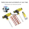 Car Tire Repair Tool Kit Studding Set Auto Bike Tubeless Tyre Puncture Plug Garage s