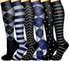 Compression Socks Stockings Hosiery Women & Men 20-30mmHg Support Knee High Sock for Running Sports Hiking Flight Travel Circulati266i