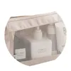 HBP 브라운 가방 화장품 소형 여성 휴대용 가방 여행 세척 편리한 휴대용 패션 투명 유럽 및 미국 핸드백