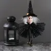 Articoli per feste Decorazione di Halloween Appeso Zucca Fantasma Strega Cat Doll Ciondolo Horror House Bar Ornamenti XBJK2107
