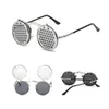 Punk Steam Flip Retro Sunglasses pour femmes hommes Spectacles à la mode vintage Double couche Miroir Miroir Eyeglass5446720