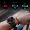 2021 NY SMART WATCH MEN BLUETOOTH RING Full Touch Smartwatch Waterproof Sport Fitness Tracker Custom Dials Clock 400mah3889963