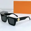 22SS Летние новые мужские женские квадратные солнцезащитные очки в толстой черной оправе Z1447E Модный тренд «Миллионер» подиумные очки для вождения на открытом воздухе221S